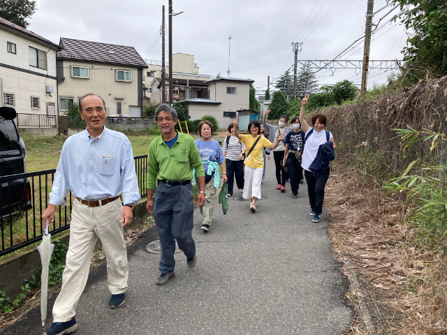線路沿い